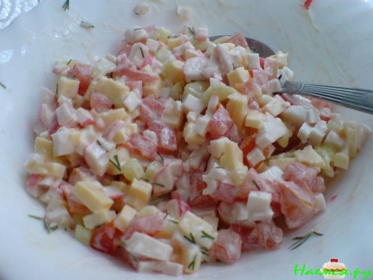 Закуска "Алые паруса"