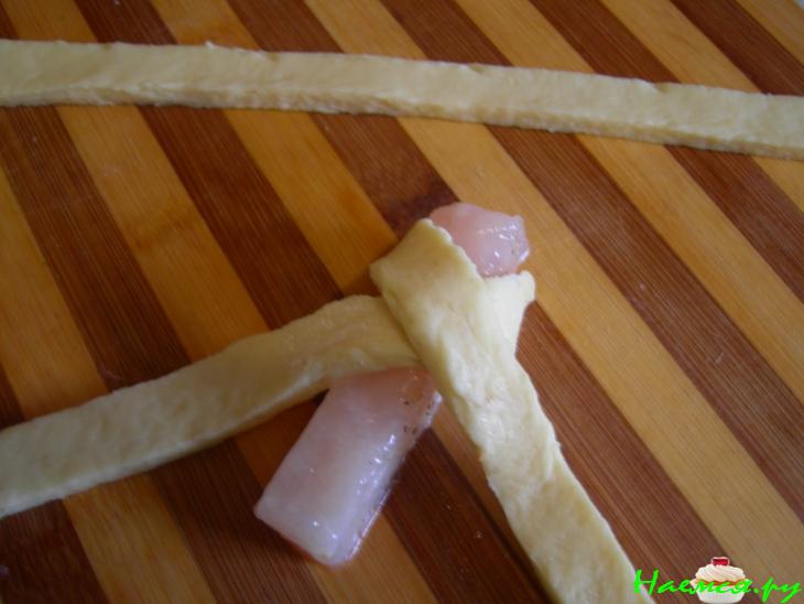 Рыбные палочки в сырно-картофельном тесте