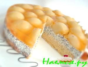 Торт творожно-маковый "Дуня"