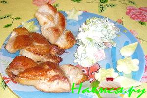 Мясная косичка