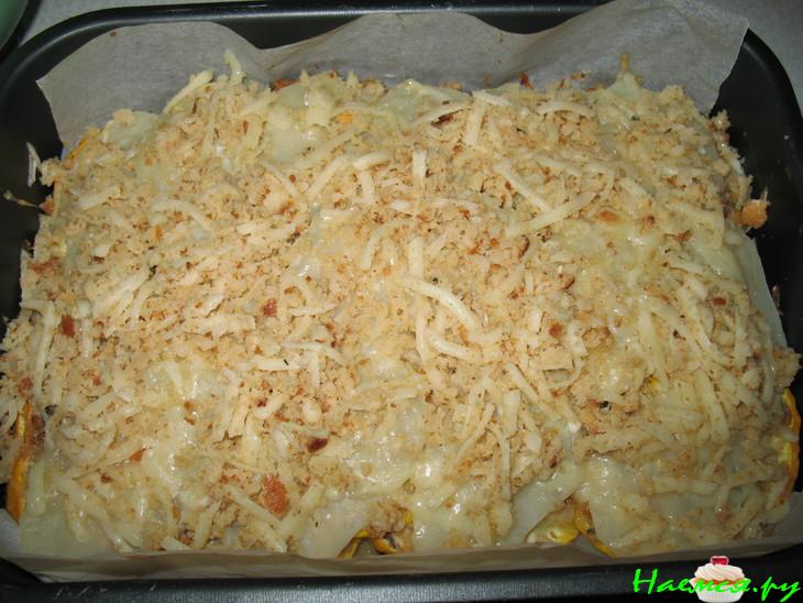 Овощной гратен