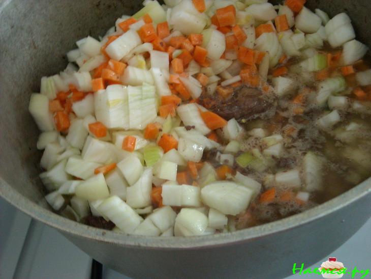 Куырдак из куриных потрохов