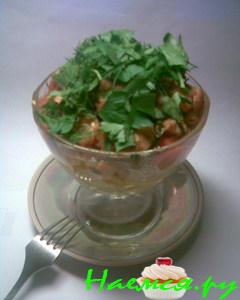 Чахохбили из кур с соусом "Hot pepper"