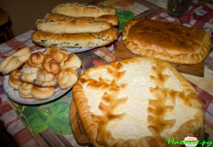 Пироги с разными начинками на любой вкус
