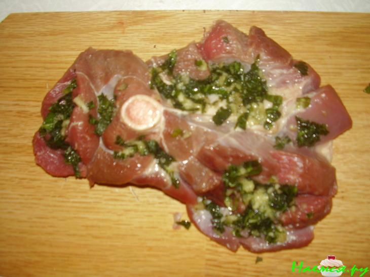 Баранина с мятой