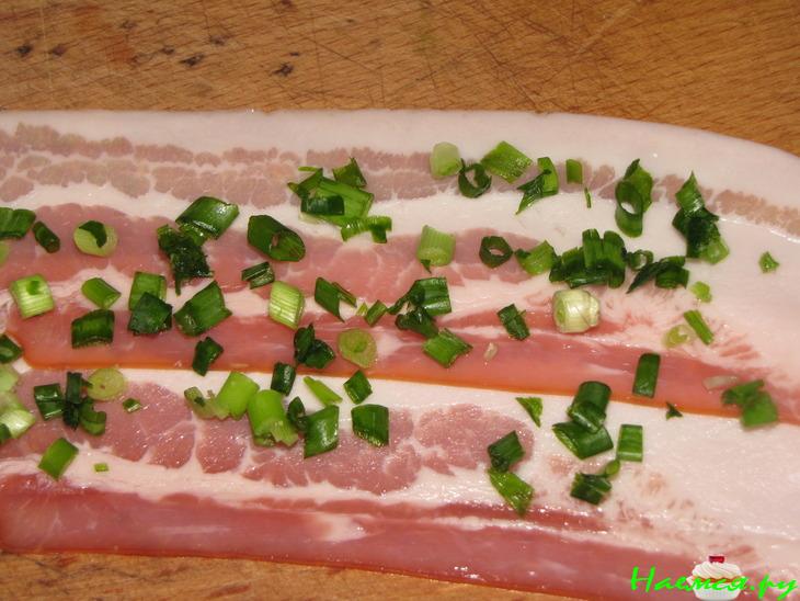 Говядина в беконе с картофельно-грибным пюре Говядина в беконе с картофельно-грибным пюре