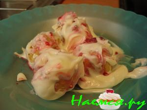 Десерт "Малинка"