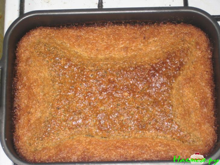 Скорый пирог со сгущенкой и маком Скорый пирог со сгущенкой и маком