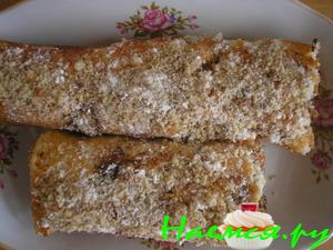 Бисквитный рулет с вареньем Бисквитный рулет с вареньем