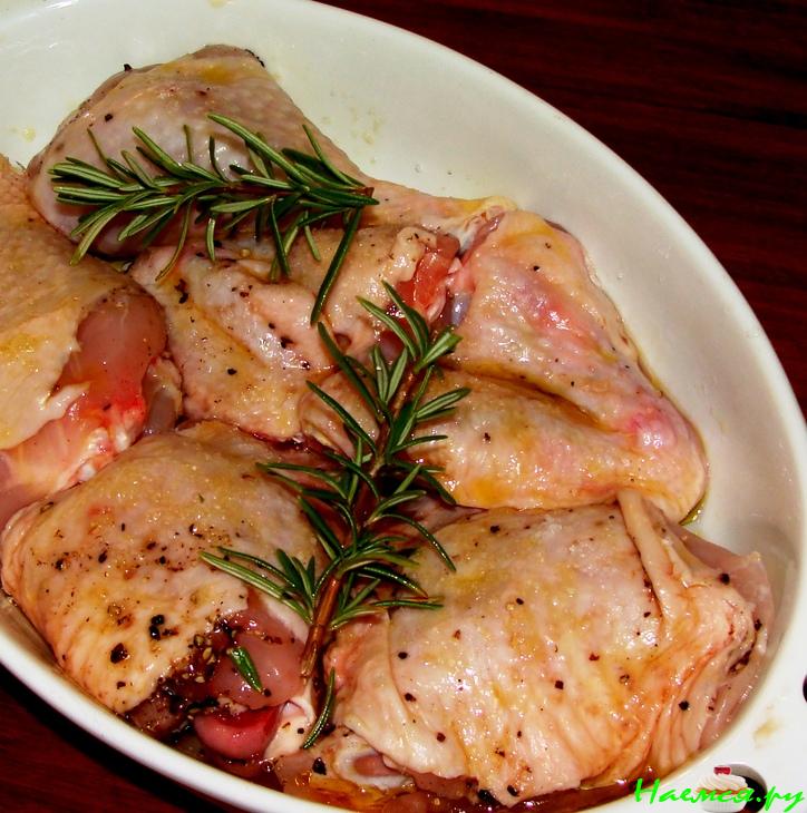 Курица с розмарином