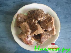 Свинина с бананами и белым вином Свинина с бананами и белым вином