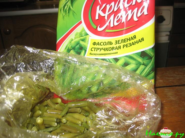Фасоль стручковая в рукаве Фасоль стручковая в рукаве
