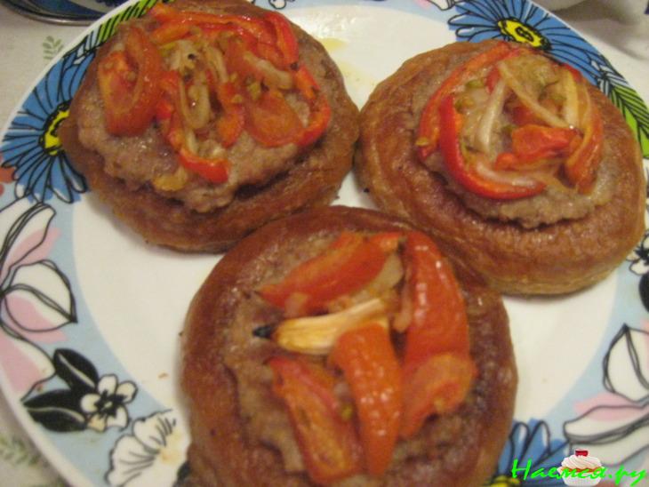 Волованы постные овощные.. Волованы постные овощные..