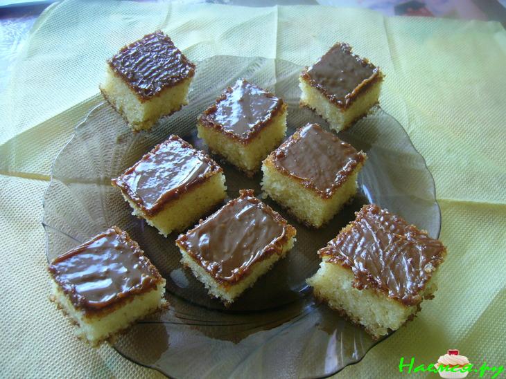 Манник со сгущенкой к чаю