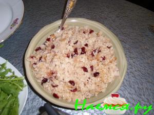 Плов с cranberry (клюква) Плов с cranberry (клюква)