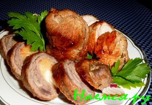 Мясные рулеты-конверты Мясные рулеты-конверты