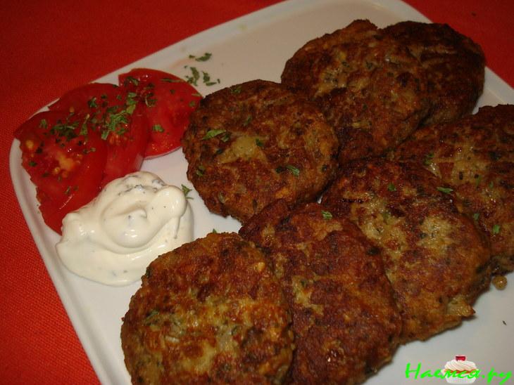 Баклажанные котлетки