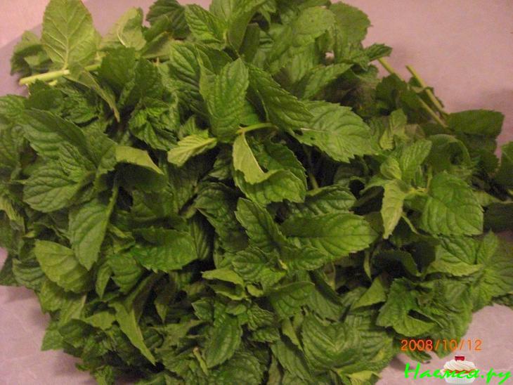 Мятный аперитив (хотелось ликер)