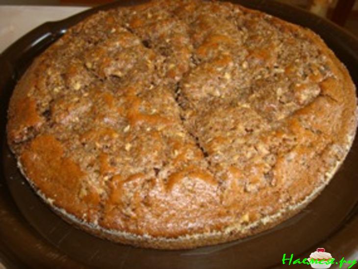 Сметанно-ореховый пирог Сметанно-ореховый пирог