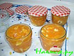 Быстрое апельсиновое варенье с белым шоколадом