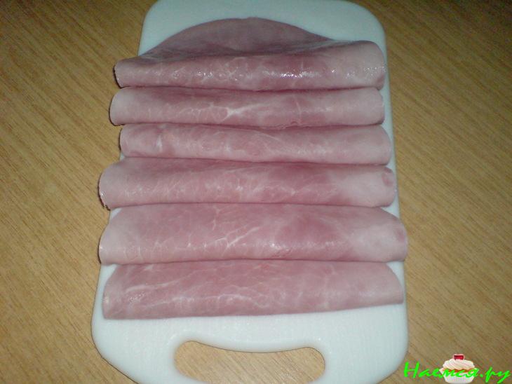 Блинная запеканка "Cordon bleu"