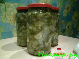 Салат из огурцов на зиму