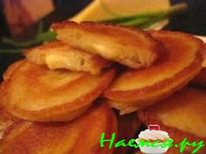 Оладьи с сыром "Мини-пирожки" Оладьи с сыром "Мини-пирожки"