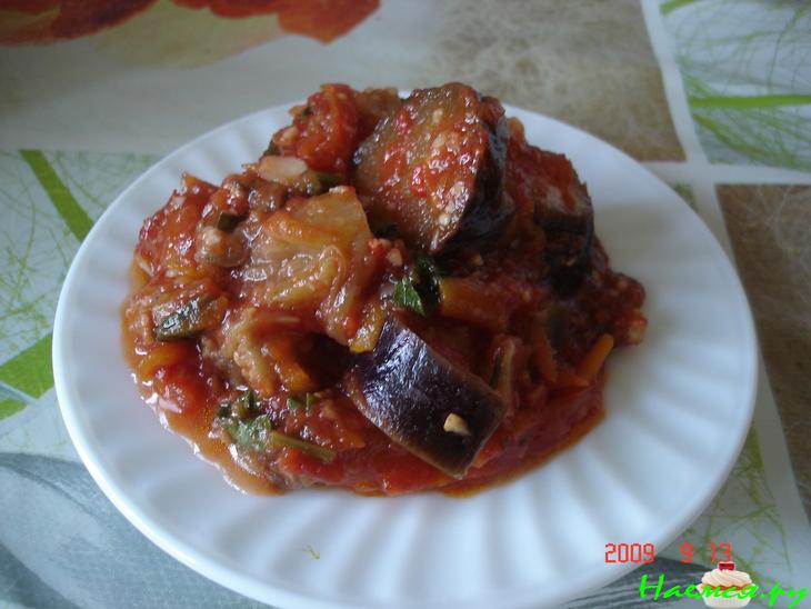 Баклажаны в аджике&nbsp; 