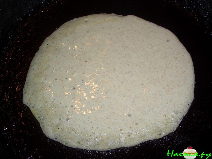 Ржано-пшеничные блинчики Ржано-пшеничные блинчики