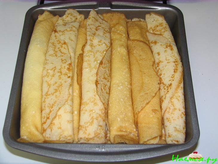 Блинчики "Неженка" с творогом и изюмом