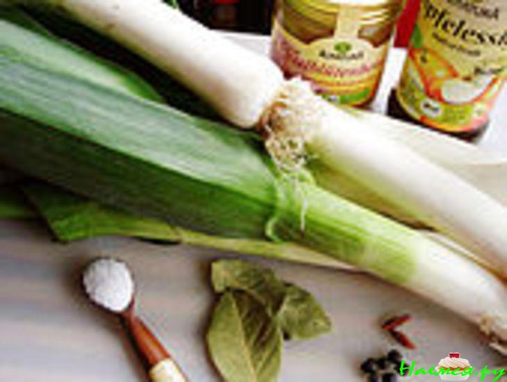 Порей на зиму
