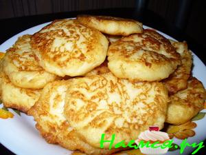 Картофельно-Сырные оладьи Картофельно-Сырные оладьи