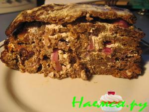 Баклажановые блинчики с луком