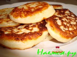 Нежные сырники с кефиром