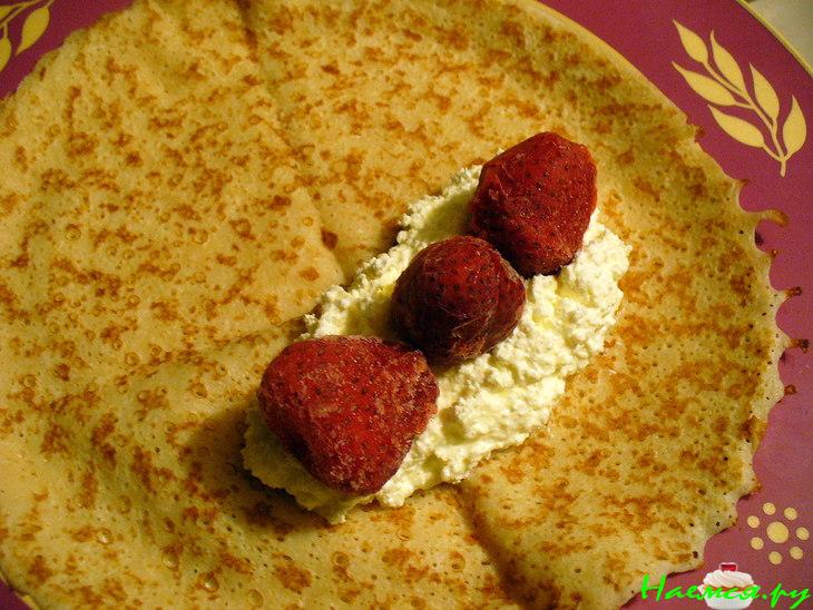 Блинчики "Творог и Ягоды" Блинчики "Творог и Ягоды"