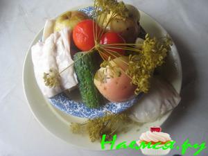 Старорусский рецепт "Разносолы на "смородовом" рассоле"