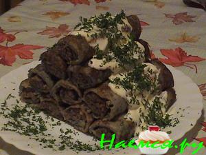 Картофельные блинчики с мясом Картофельные блинчики с мясом