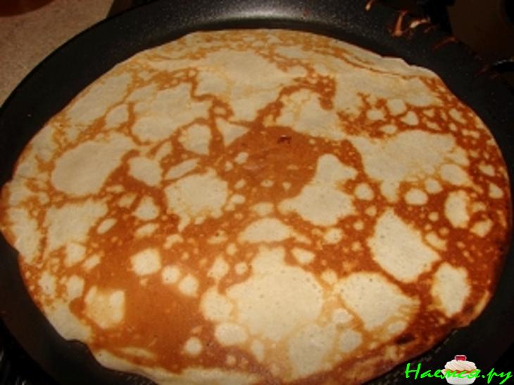 Тонкие блинчики из овсяной каши