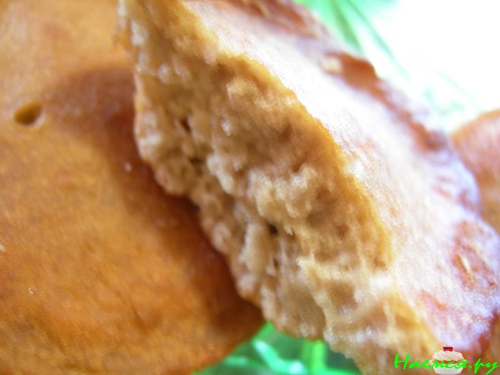 Малиновые оладьи