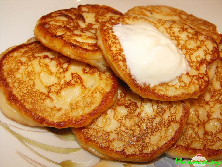 Творожно-йогуртовые оладьи Творожно-йогуртовые оладьи