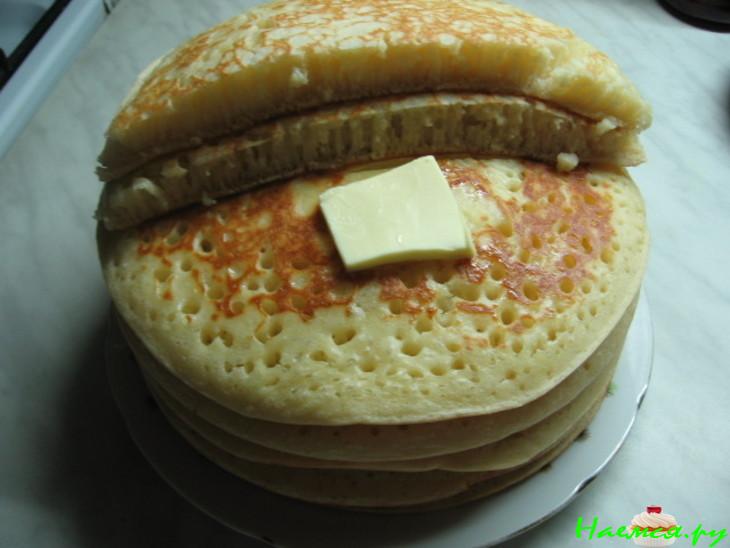 Блины 'Толстяки' на молочной сыворотке