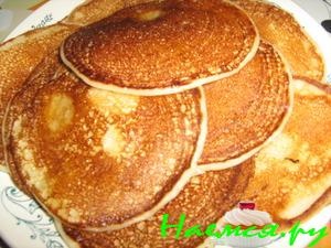 Блинчики на детском творожке