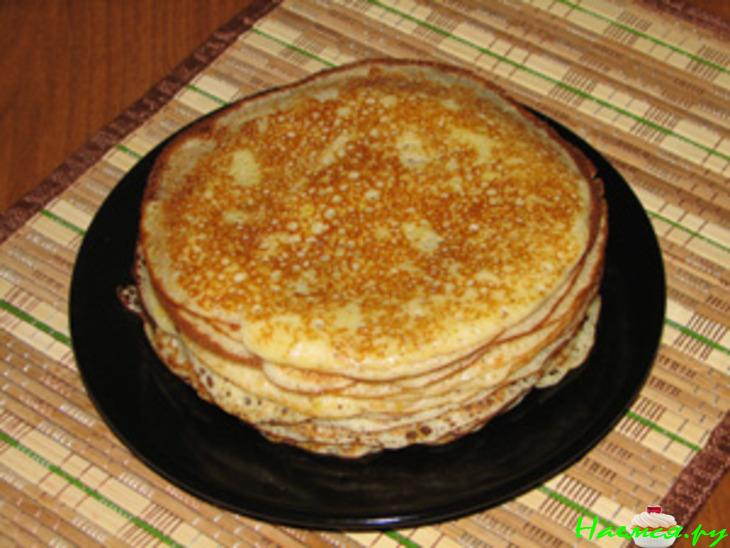 Блинчики дрожжевые "Широкая Масленица"