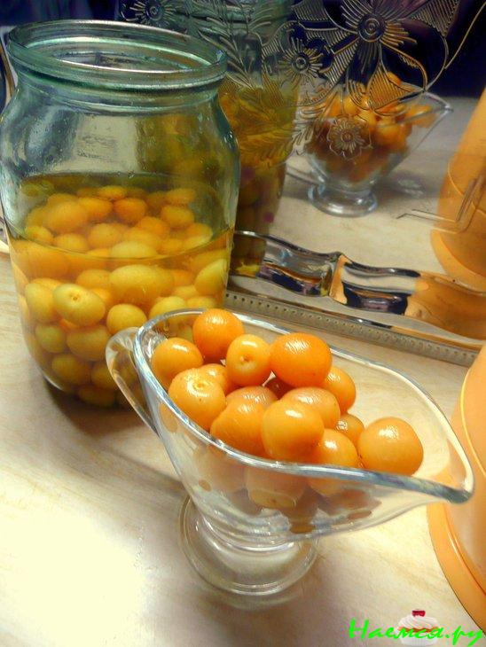 Жёлтые черешни