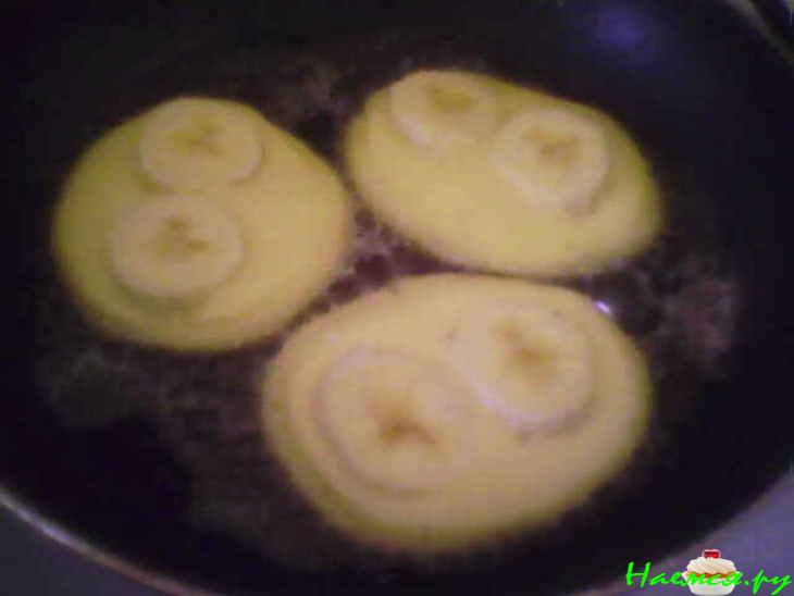 Оладушки с бананами