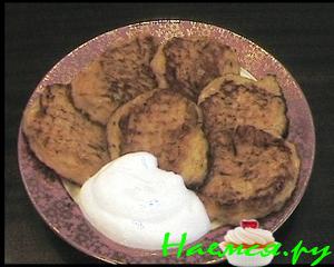 Морковные оладушки Морковные оладушки