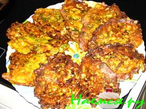 Оладьи капустные с зеленью