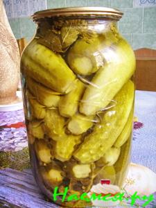 Огурцы маринованные