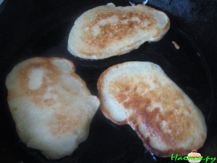 Блины сладкие дрожжевые