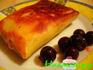 Блинчики с ягодкой